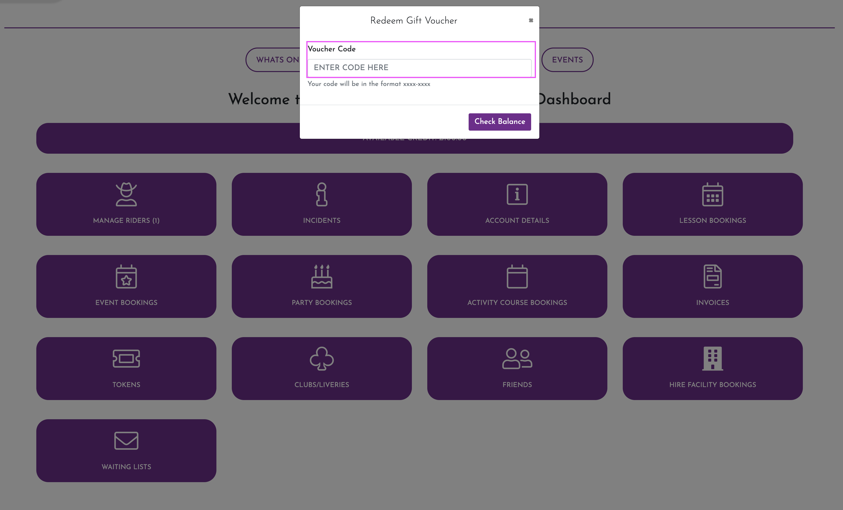 How to Redeem a Voucher